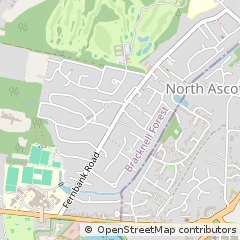 Map of Ascot, Berkshire