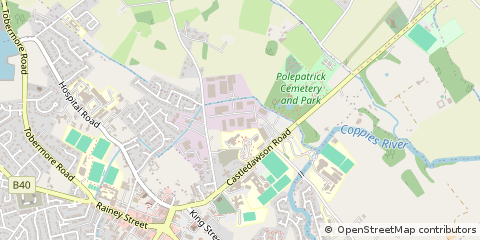 Map of Magherafelt, BT45 5EY