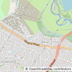 Map of Bournemouth, Dorset