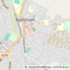 Map of Hailsham, East Sussex