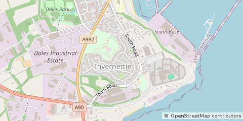 Map of Peterhead