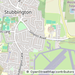 Map of Fareham, Hampshire