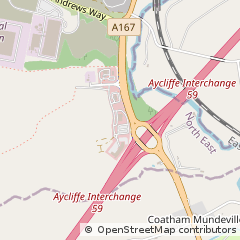 Map of Darlington