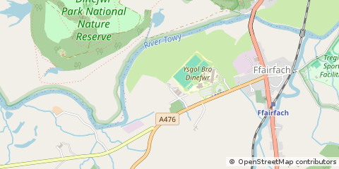 Map of Llandeilo