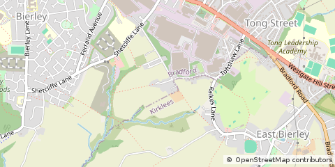 Map of Bradford