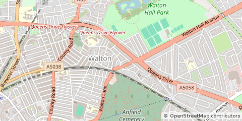 Map of Liverpool