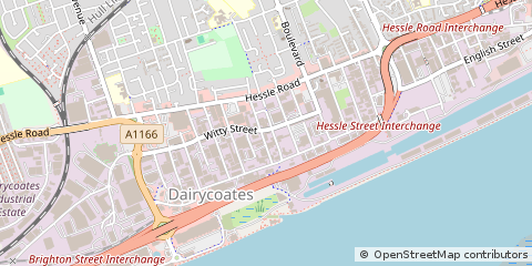 Map of Hull