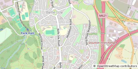 Map of Leeds