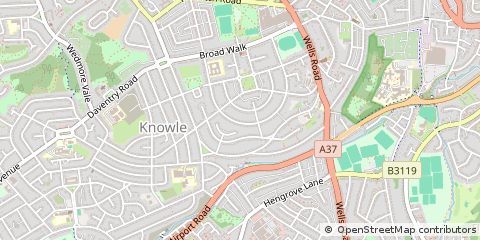 Map of Bristol