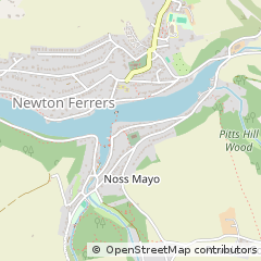 Map of Plymouth, Devon