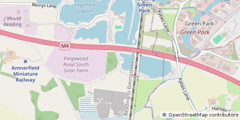 Map of Reading, Berks