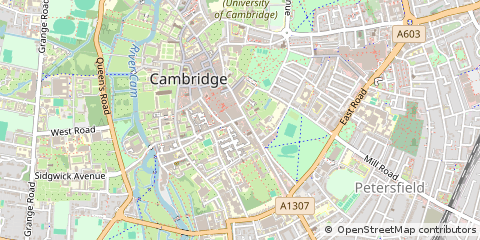 Map of Cambridge