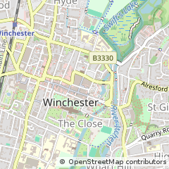 Map of Winchester