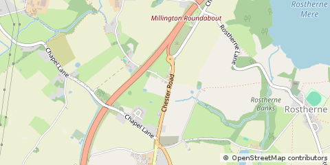 Map of Knutsford
