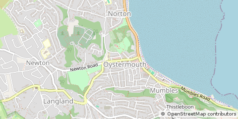 Map of Swansea