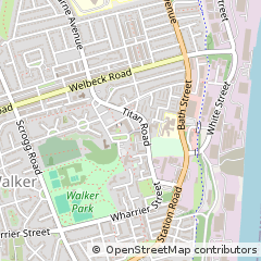 Map of Newcastle Upon Tyne