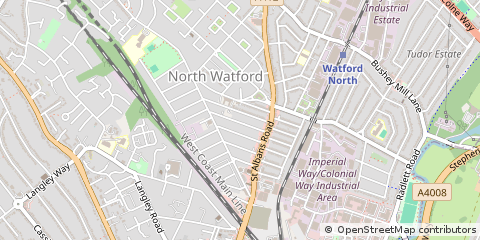 Map of Watford