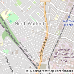 Map of Watford