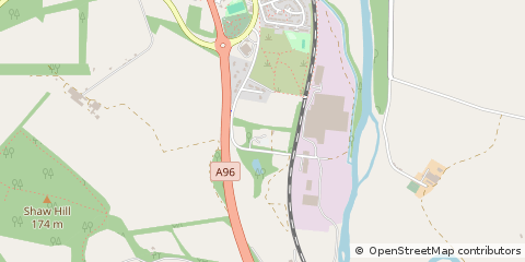 Map of Inverurie