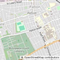 Map of Sunderland