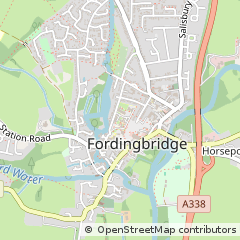 Map of Fordingbridge, Hampshire