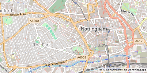 Map of Nottingham