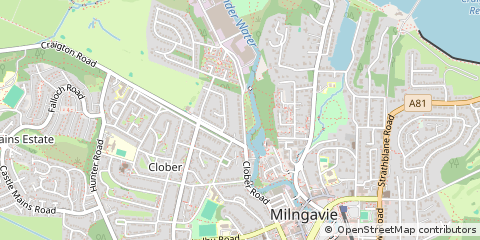 Map of Glasgow