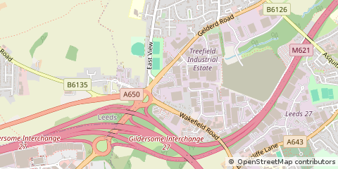 Map of Leeds