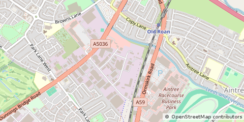 Map of Netherton, Merseyside
