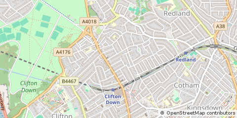Map of Bristol