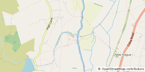 Map of Colne, Lancs