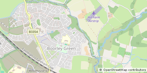 Map of Southampton, Hampshire