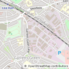 Map of Birmingham