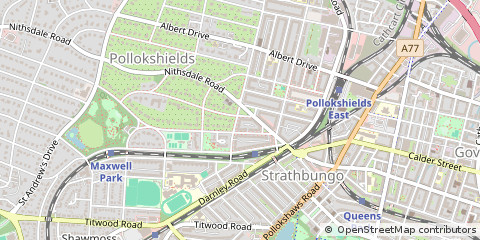 Map of Glasgow