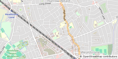 Map of Harrow