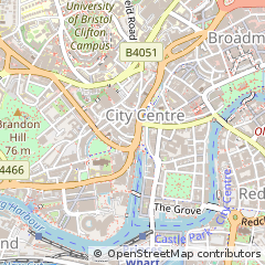 Map of Bristol, Avon