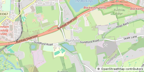 Map of Farnham