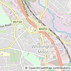 Map of Chesterfield