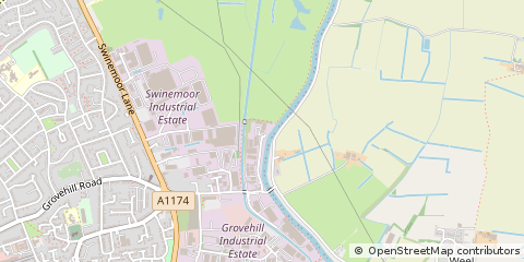 Map of Beverley, East Riding