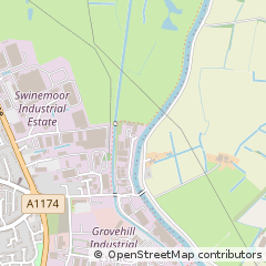 Map of Beverley, East Riding
