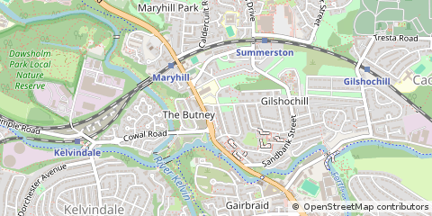 Map of Glasgow