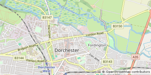 Map of Dorset