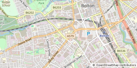 Map of Bolton