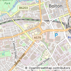 Map of Bolton