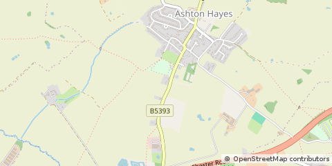 Map of Chester, Cheshire