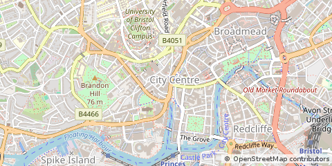 Map of Bristol