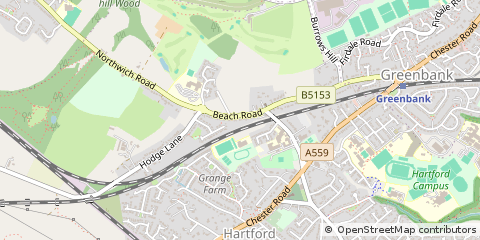 Map of Northwich