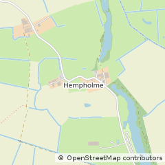 Map of Brandsburton, East Yorkshire