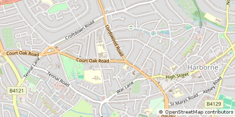 Map of Birmingham