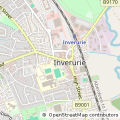 Map of Inverurie